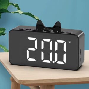 Enceinte Bluetooth Sans Fil Multifonction avec Affichage LED et Radio FM