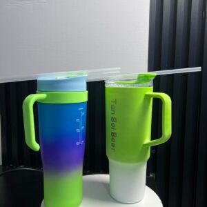 Gobelet Voyage 40oz Écologique Dégradé Givré - Fitness & Gym