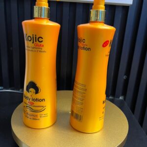 Kojic Body Lotion – Crème Éclaircissante & Revitalisante | Gluta + Kojic | Soin Corps Blanchissant & Glow