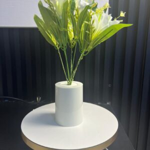 Vase en Céramique Moderne Mat - Décoration Nordique Élégante