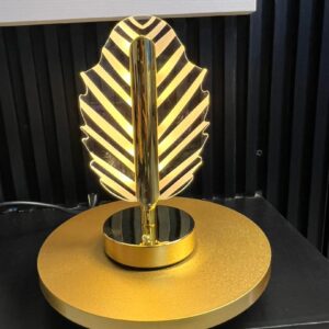 Lampe de Table Tactile Rechargeable Sans Fil - Design Nordique Doré